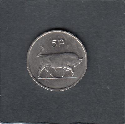 Beschrijving: 5 Pence COW  